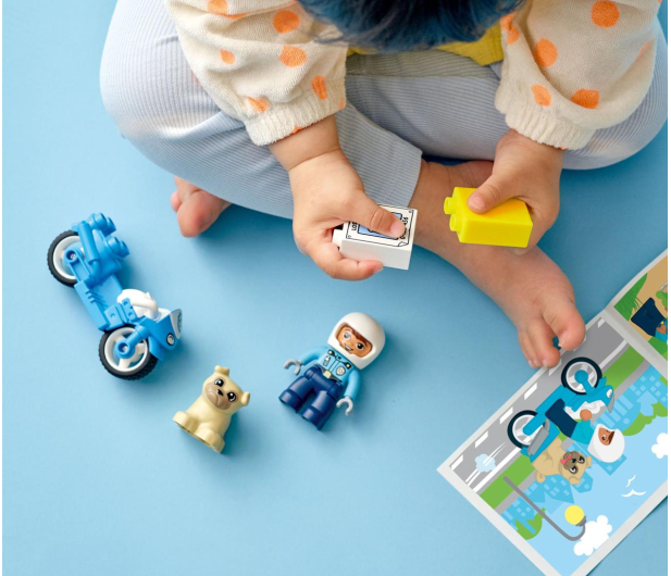 LEGO DUPLO 10967 Motocykl policyjny - 1035626 - zdjęcie 3
